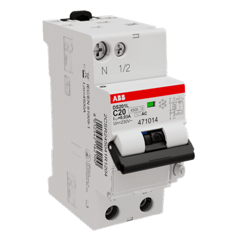 ABB DS201 RCBO Kaçak Akım Koruma Otomatı
