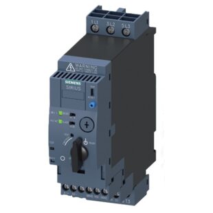 SIEMENS 3RA6120-1CB32 690V 24V AC/DC 50-60 Hz 1-4A Kompakt yük besleyici DOL marş motoru