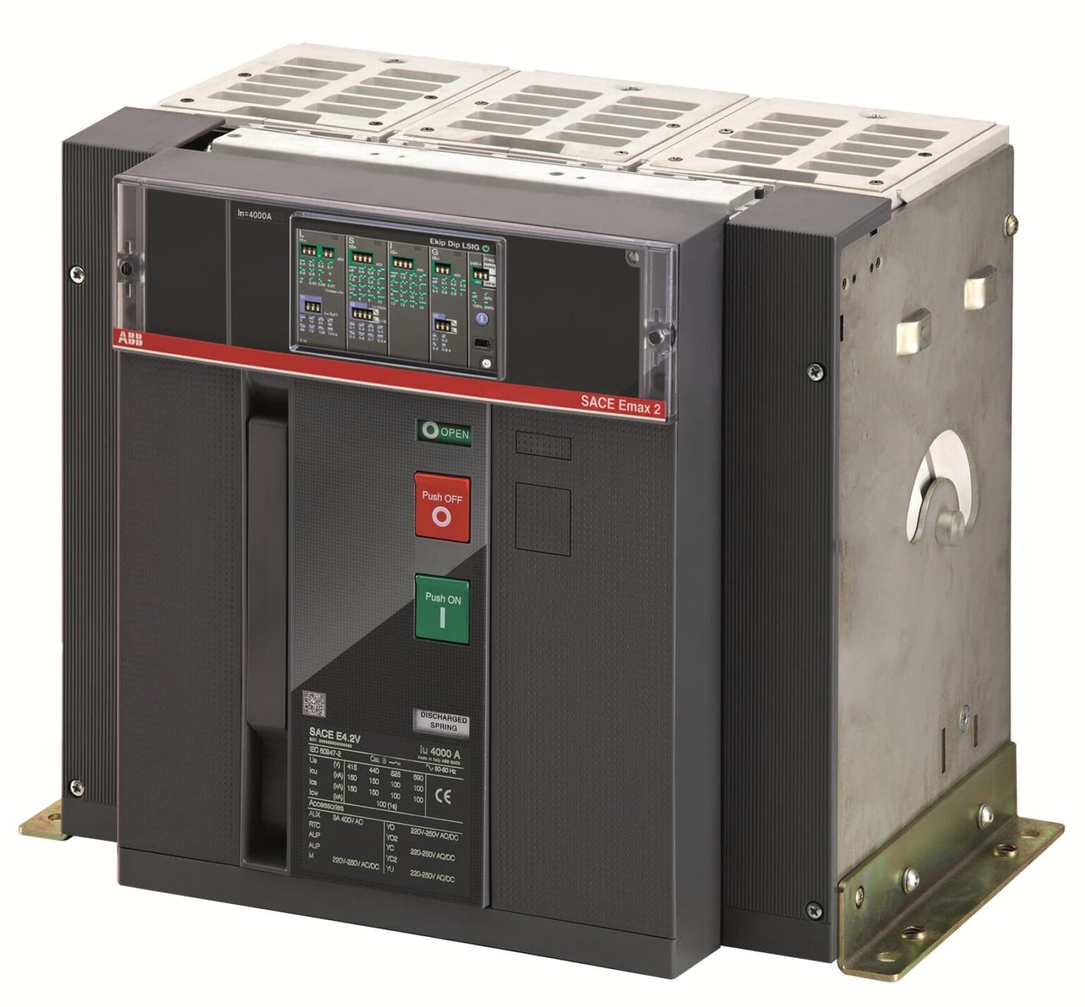 ABB Açık Tip Kompakt Şalter 2000A 2500A 3200A 4000A – Termik Manyetik Şalter (TMŞ)
