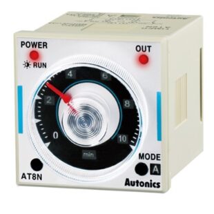 AT8N 100-240VAC 50/60Hz / 24-240VDC Çok İşlevli Analog Zamanlayıcı AUTONİCS